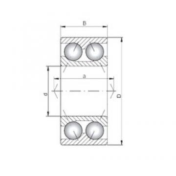 ISO 3214 Rolamentos de esferas de contacto angular