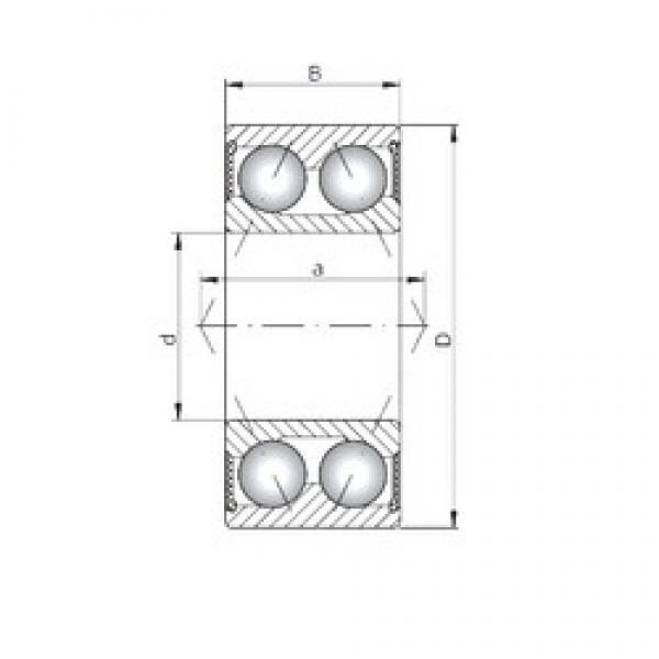 ISO 3201-2RS Rolamentos de esferas de contacto angular #5 image